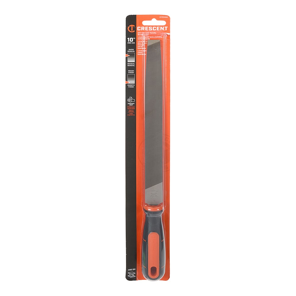 Bastard-Cut Mill File - 10 in.