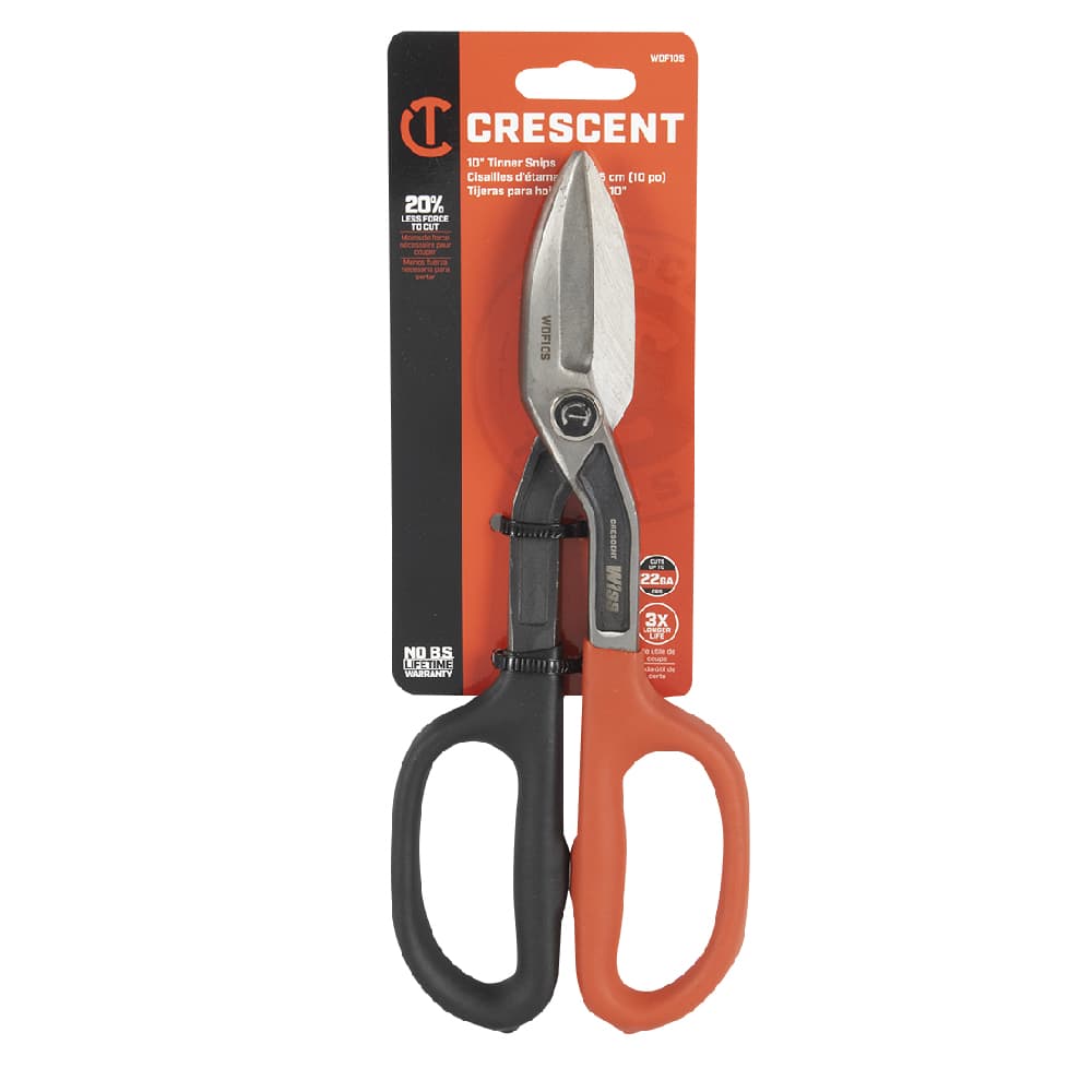 Cisailles à tôle 10 po (Type ferblanterie)