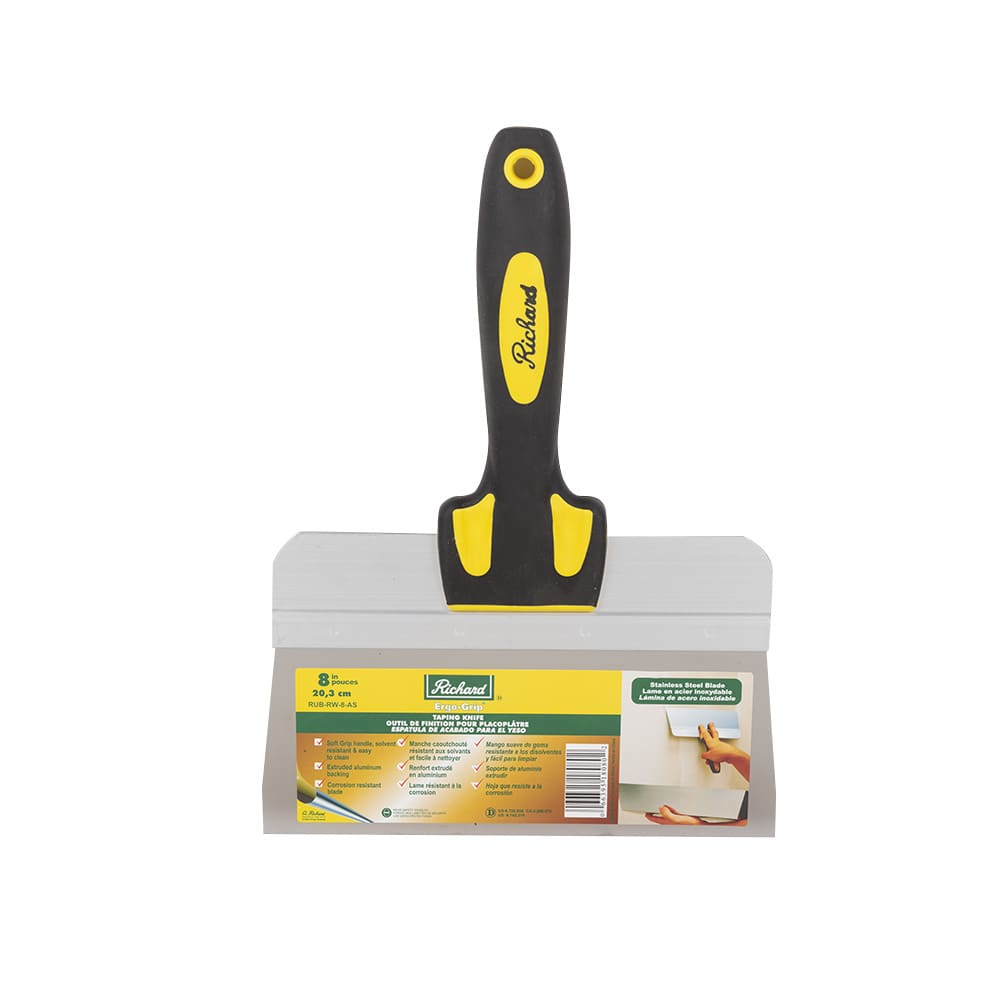 A. RICHARD Ergo-Grip Taping Knife - 8 in.
