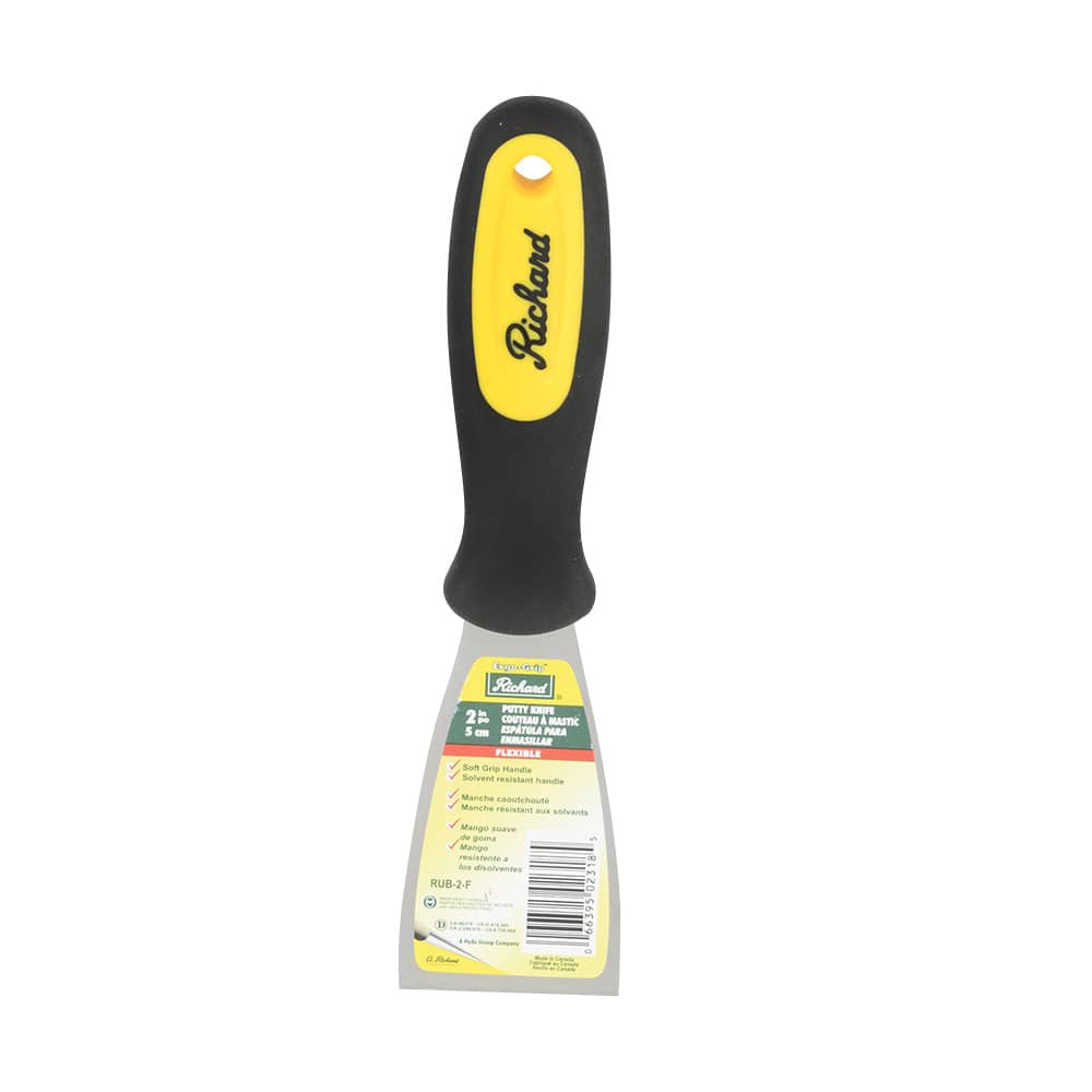 A. RICHARD Ergo-Grip Putty Knife - 2 in.