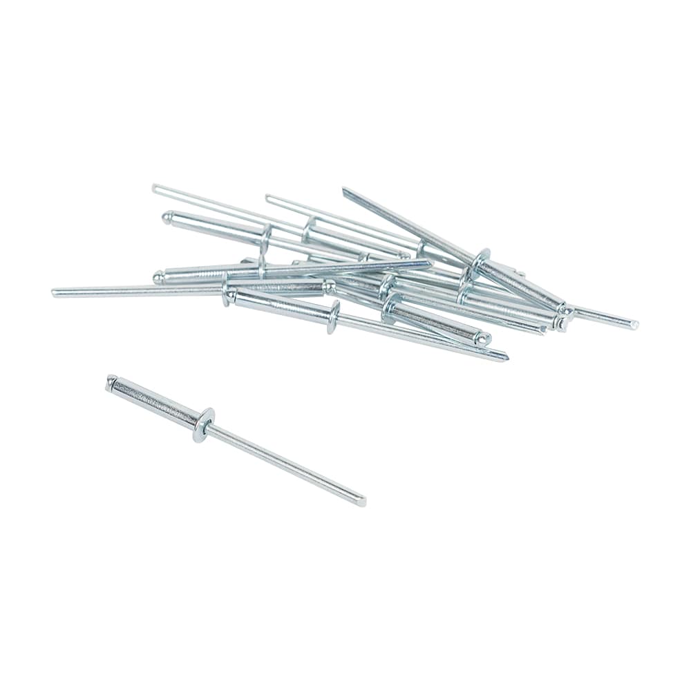 Rivets d'aluminium longs 1/8 po Pqt/100