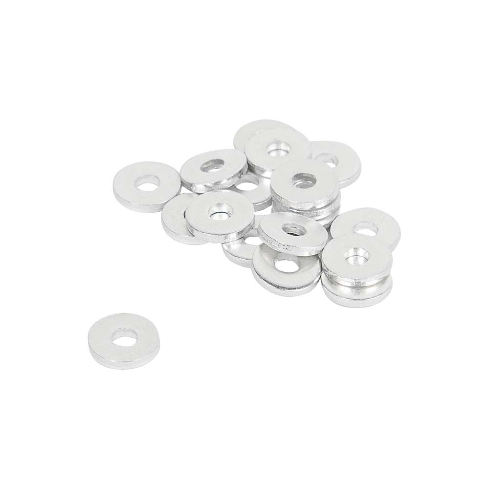 Rondelles d'acier 1/8 po Pqt/40