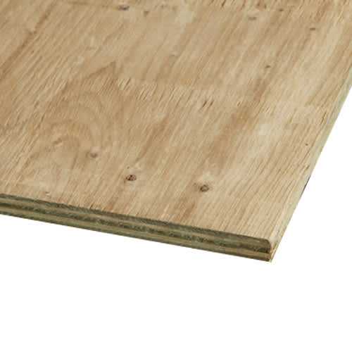 Contreplaqué d'épinette standard Traité 5/8&nbsp;po&nbsp;x&nbsp;4&nbsp;pi&nbsp;x&nbsp;8&nbsp;pi