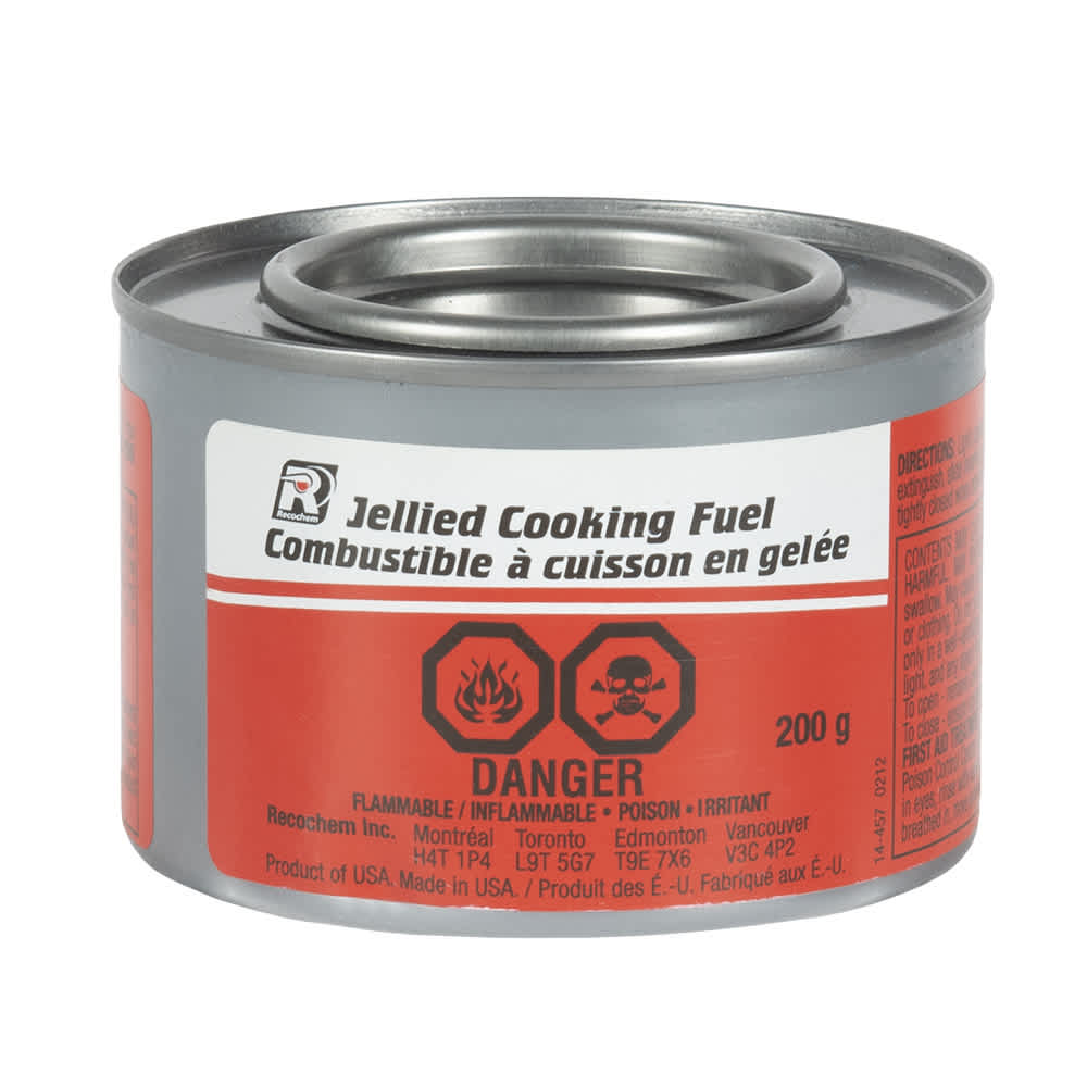 Combustible à cuisson en gelée (type Sterno)