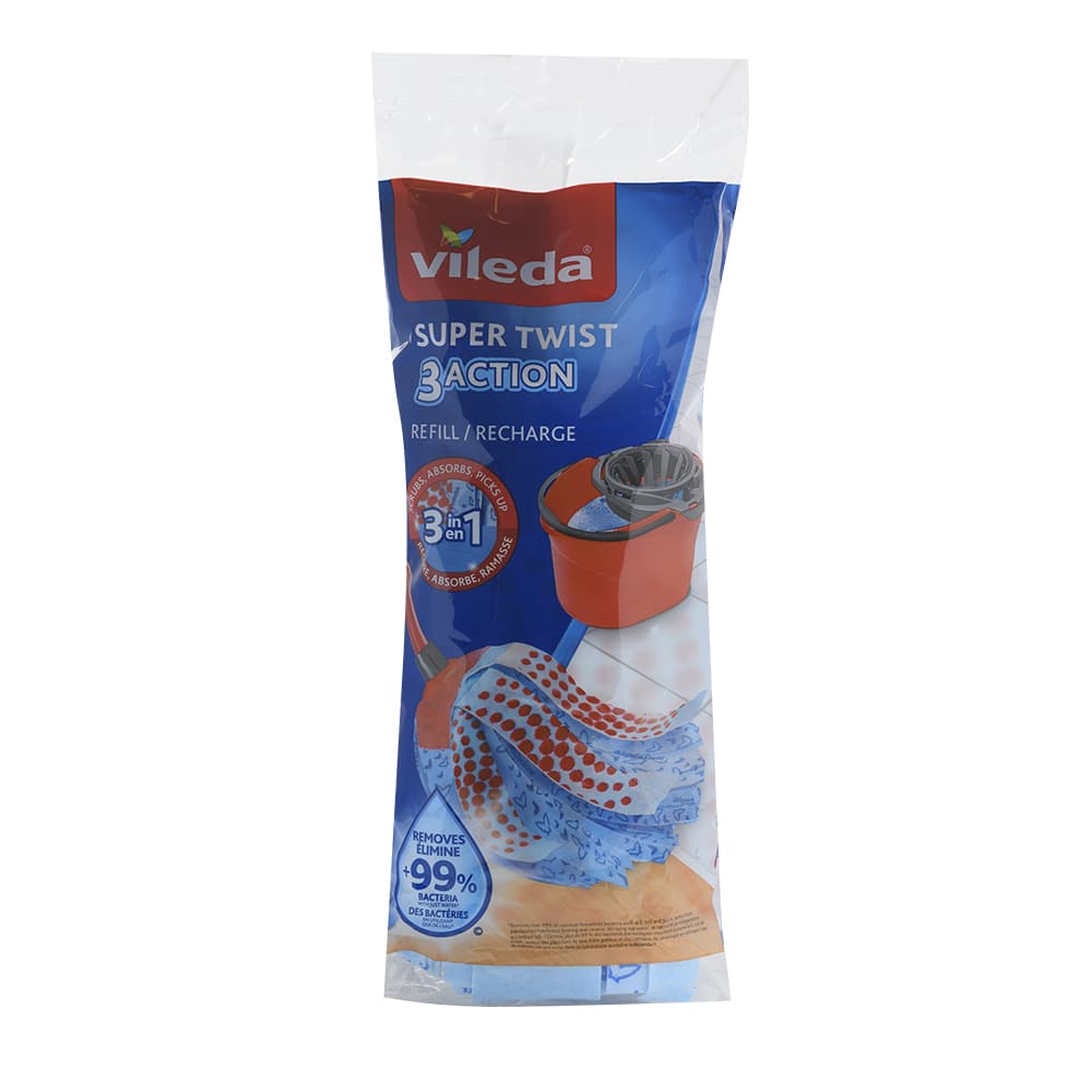 Tête de remplacement pour vadrouille Super Twist VILEDA