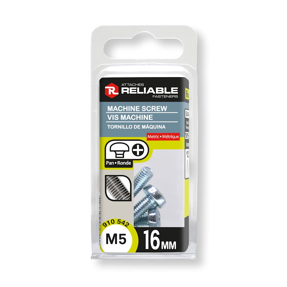 Machine Bolts M5, 16 mm Pkg/6