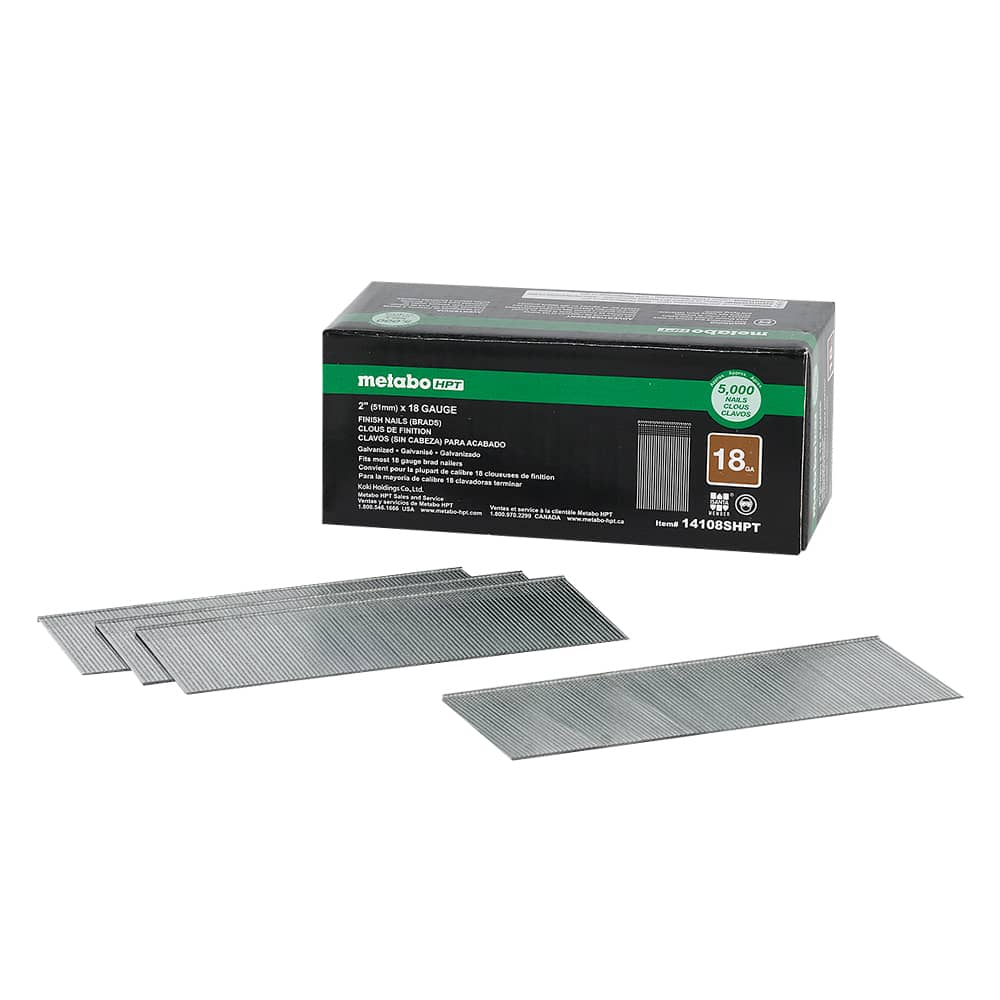 Clous à finir en bande 2&nbsp;po n° 18 Pqt/5&nbsp;000 HITACHI 