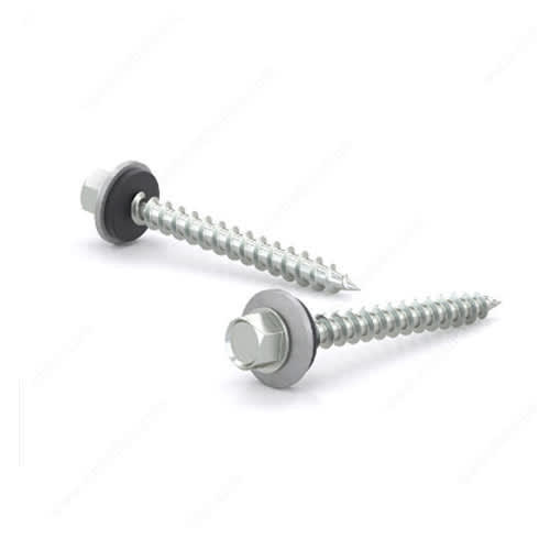 Vis à tôle galvanisées 2 po n° 9 T.H. Pqt/500