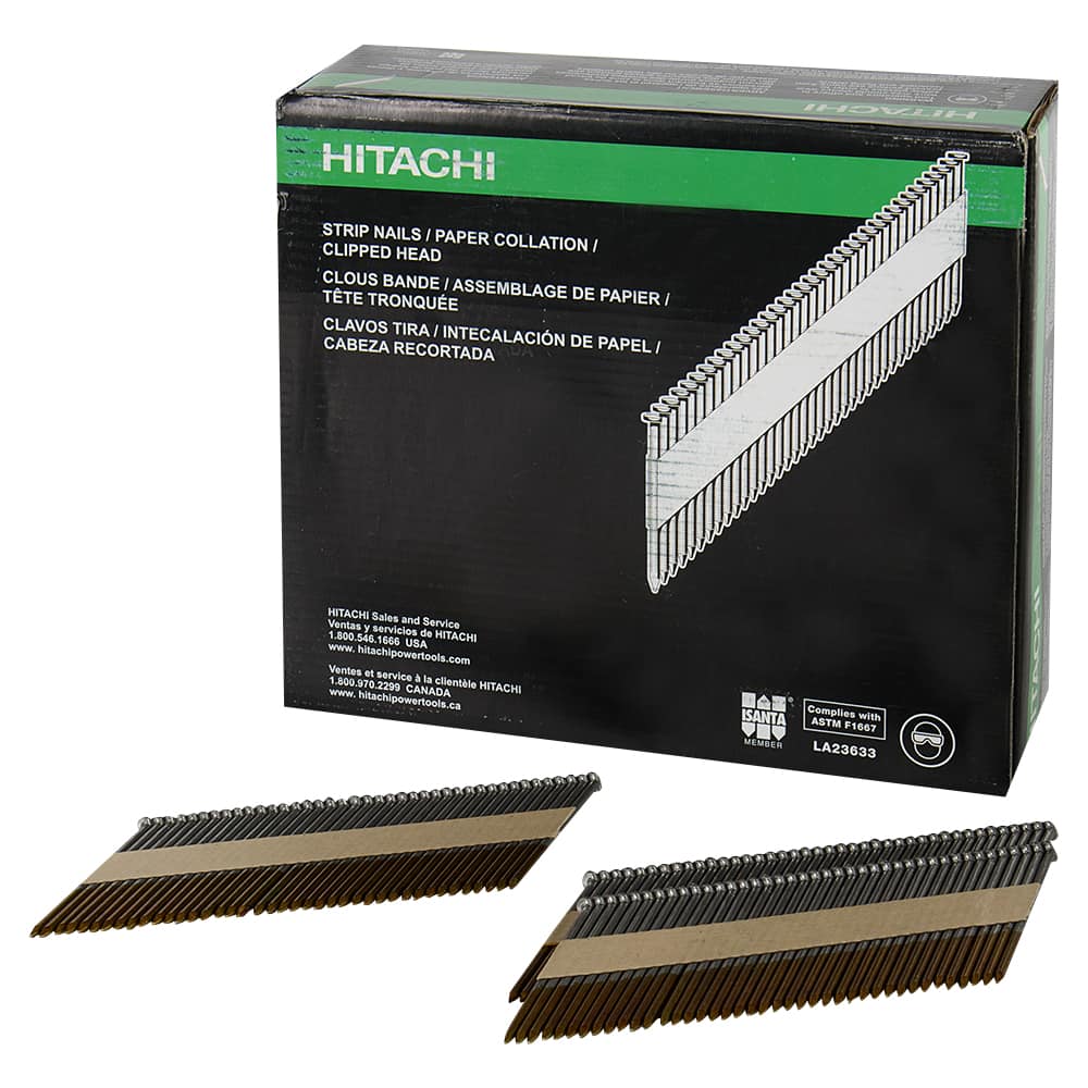 Clous à charpente 3 po 30° Pqt/2&nbsp;500 METABO HPT