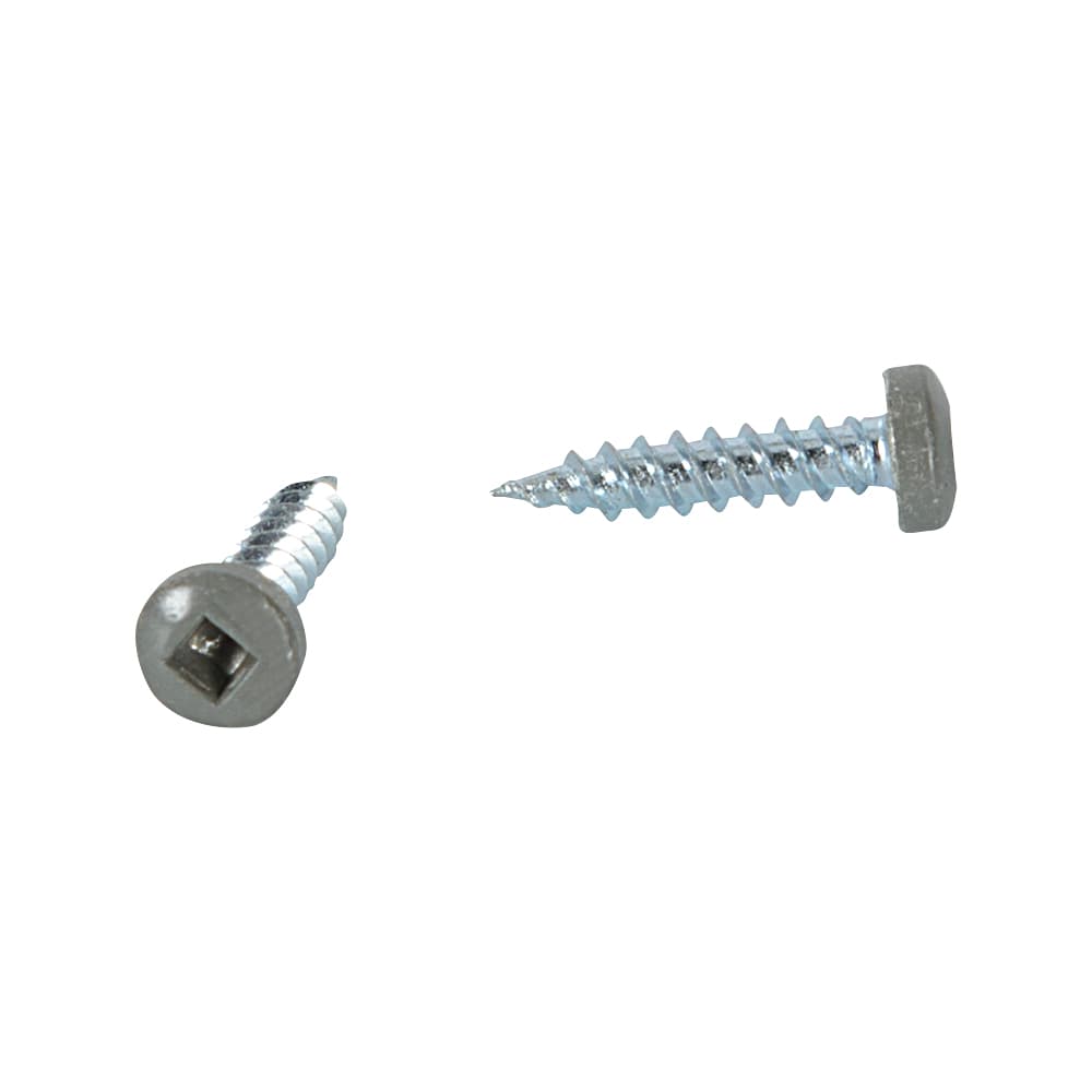 Vis à soffite 5/8&nbsp;po n° 6 T.R. charbon Pqt/100