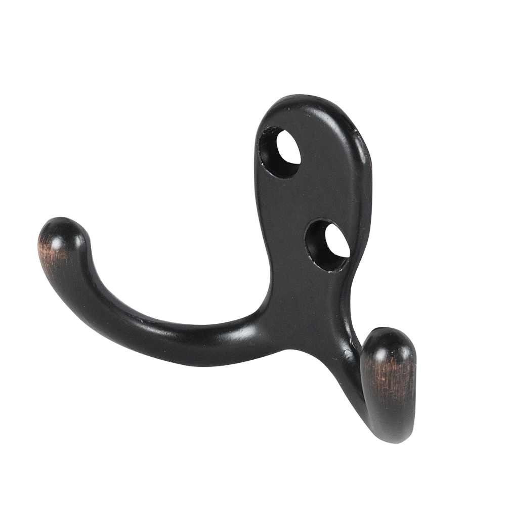 Crochet double pour vêtements 3 po