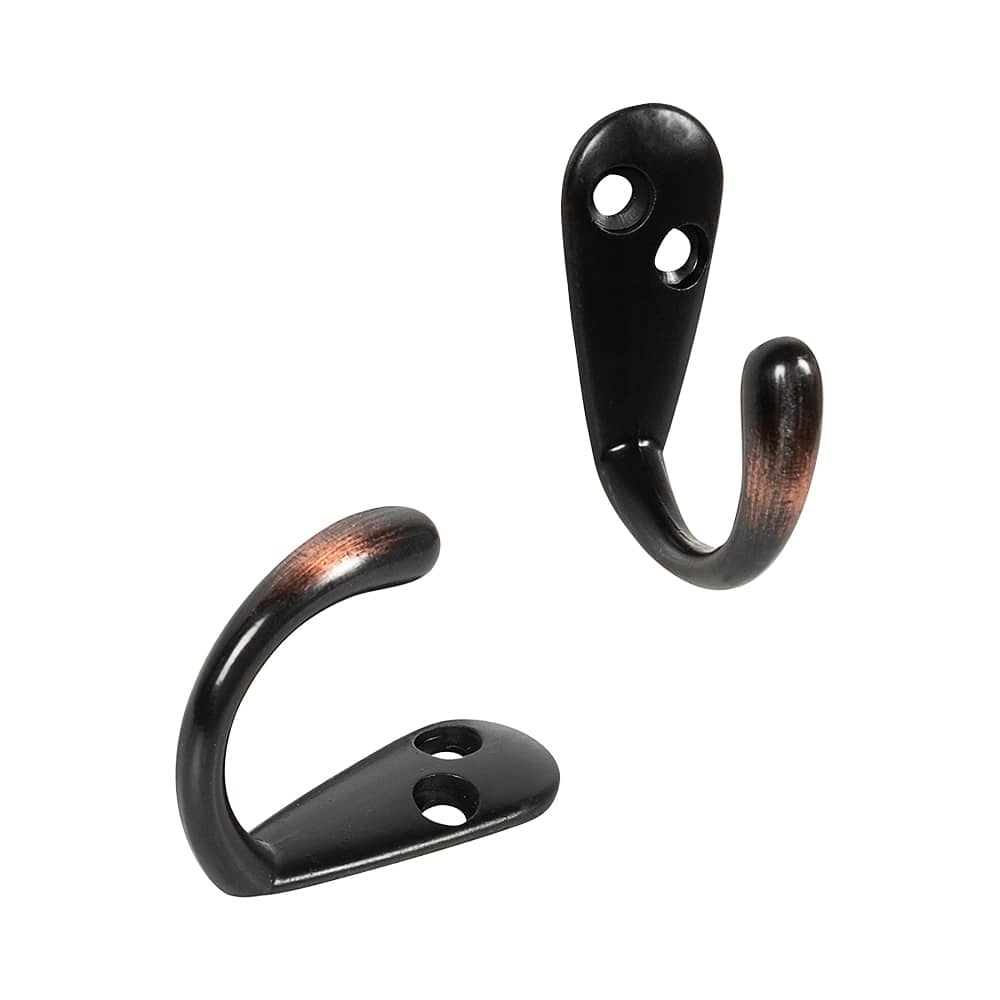 Ensemble de 2 crochets simple pour vêtements 1&nbsp;3/4&nbsp;po