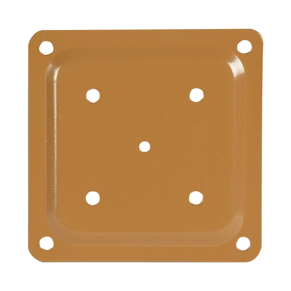 PYLEX Patio Anchor PlateCedar 4 in. x 4 in.