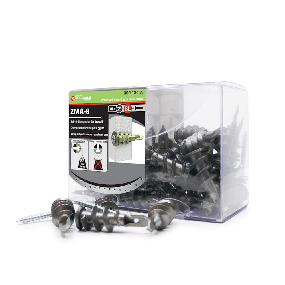 Chevilles d'ancrage en métal n° 8L Pqt/40