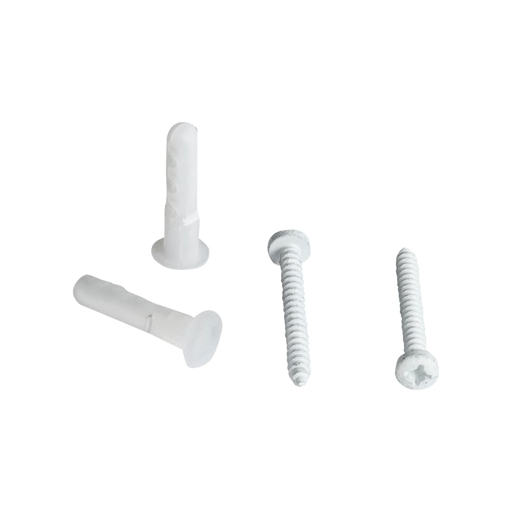 Chevilles d'ancrage et vis Alligator 1/4 po Pqt/4