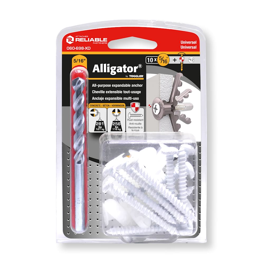 Set of Alligator Anchor Dowels 5/16 in. Pkg/10