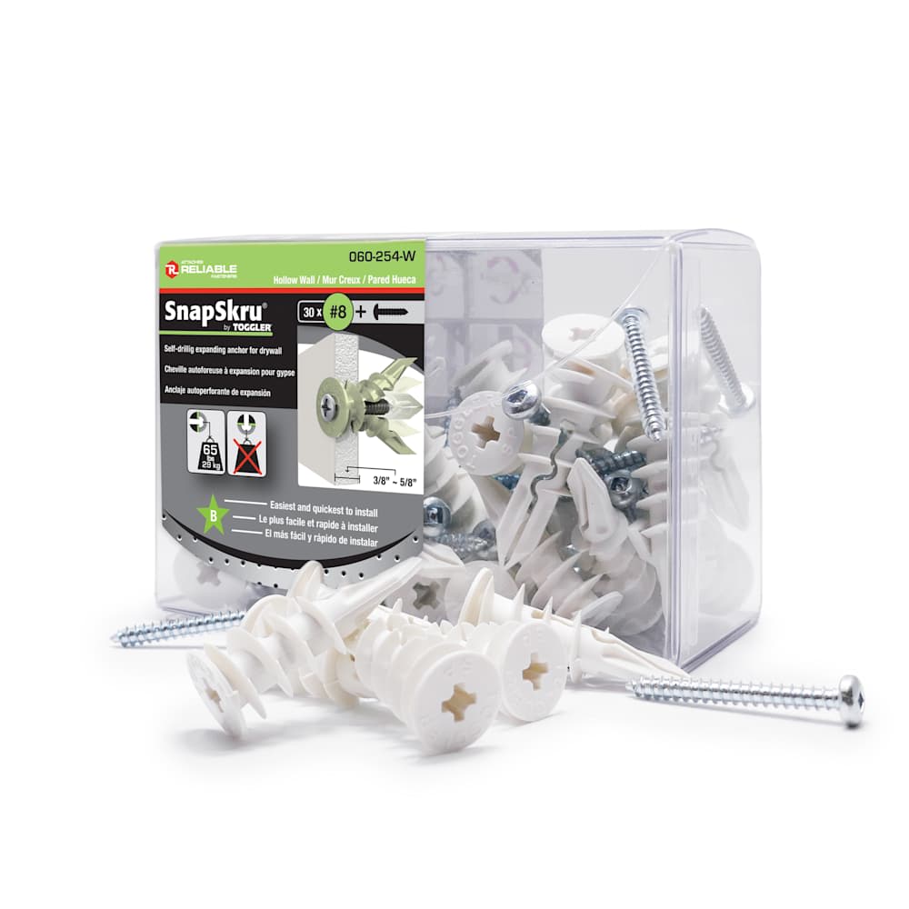 SnapSkru Drywall Anchor Dowels Pkg/30