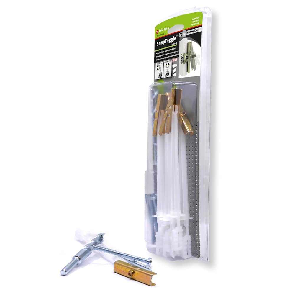 Ancrages ajustables Snap-Toggle 3/16 po x 2 1/2 po Pqt/6