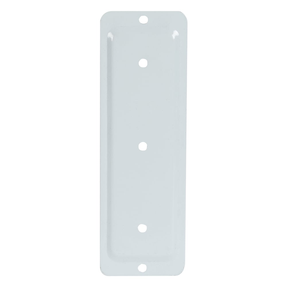 Plaque de fixation pour patio blanche 2&nbsp;po&nbsp;x 6 po PYLEX