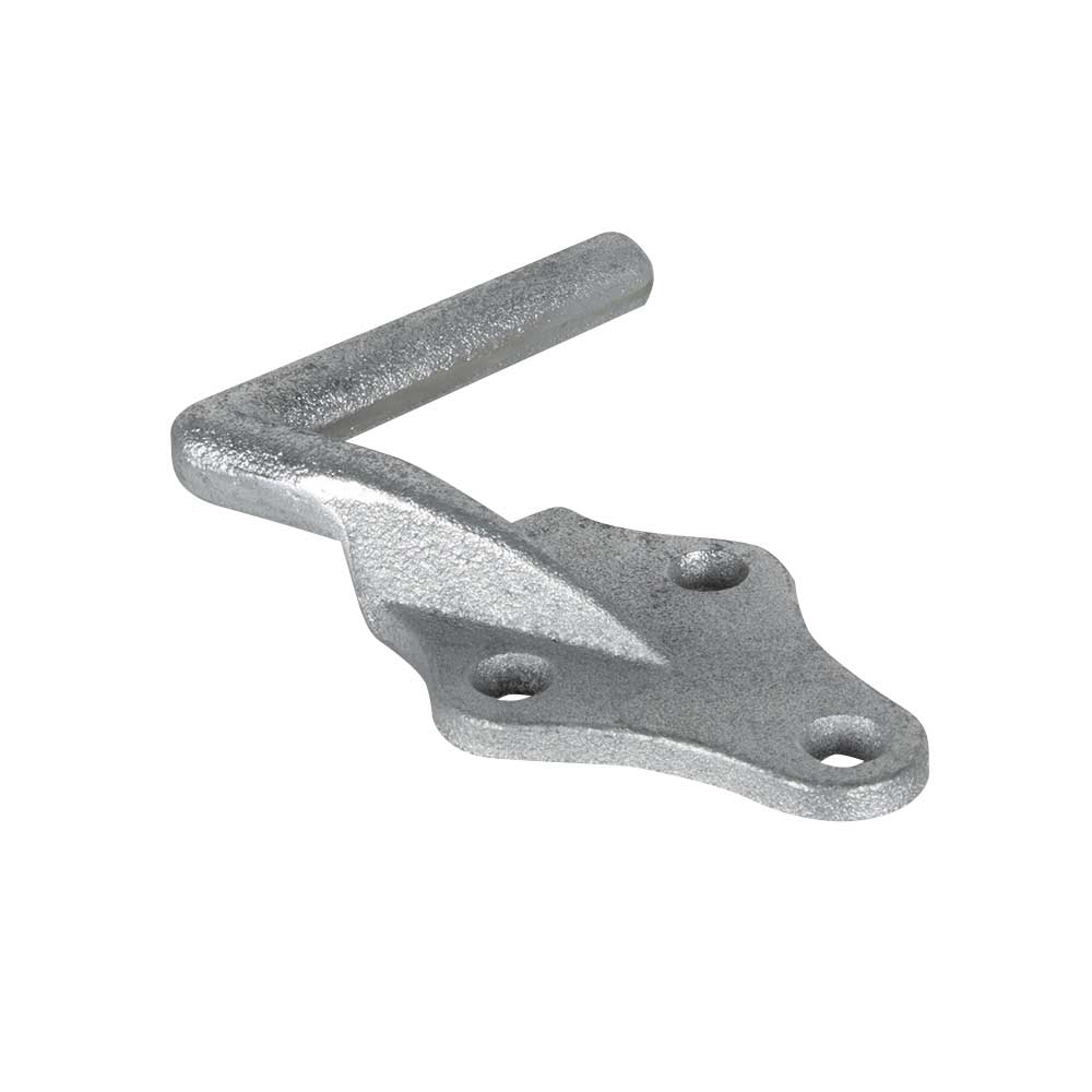 Crochet à ridelle 3 po droit