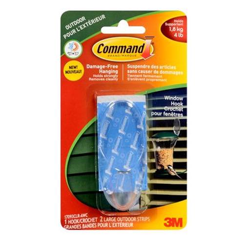 Crochet adhésif pour fenêtres 3M