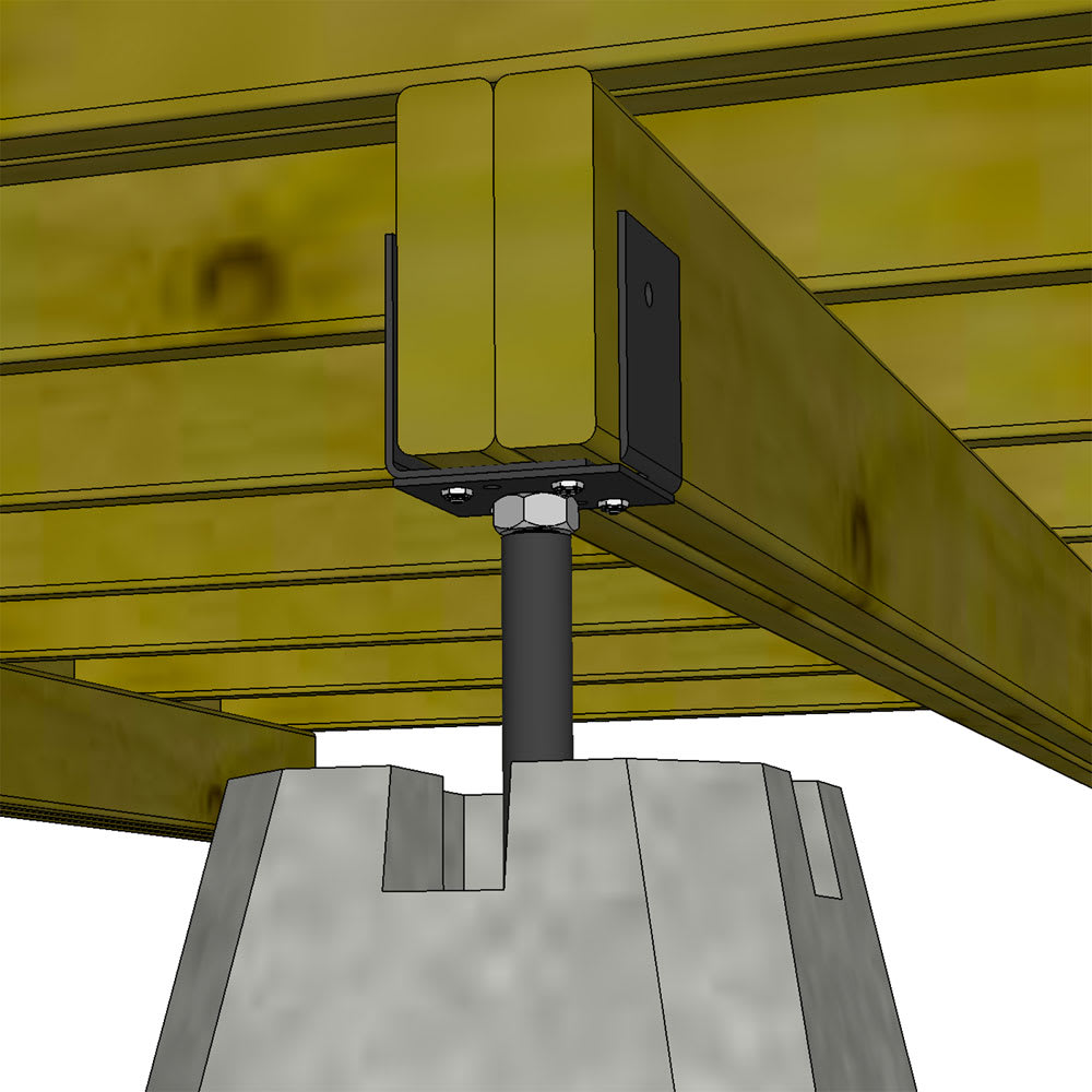 Support extensible pour patio PYLEX