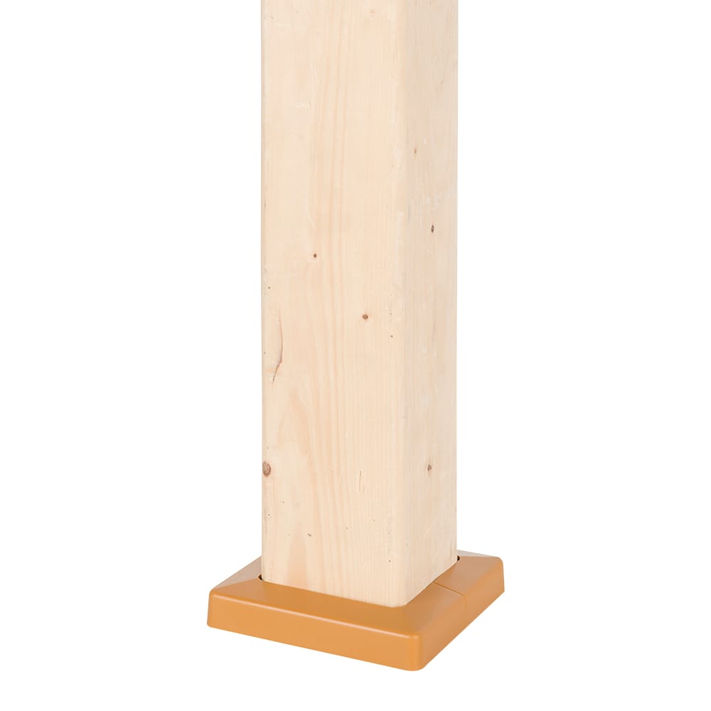 Cache-base pour poteau Plakcap 44 cèdre PYLEX