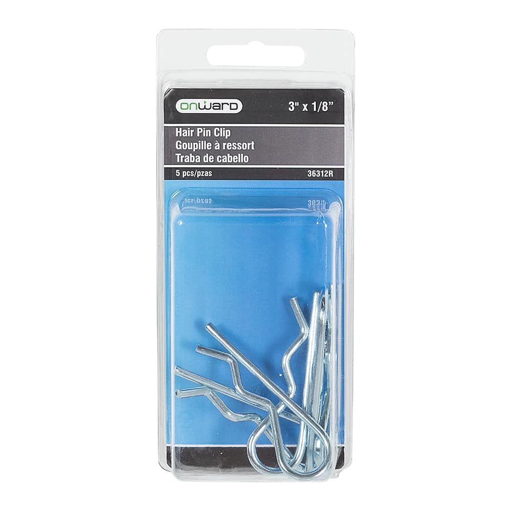 Goupilles d'attelage 3 po x 1/8 po Pqt/5