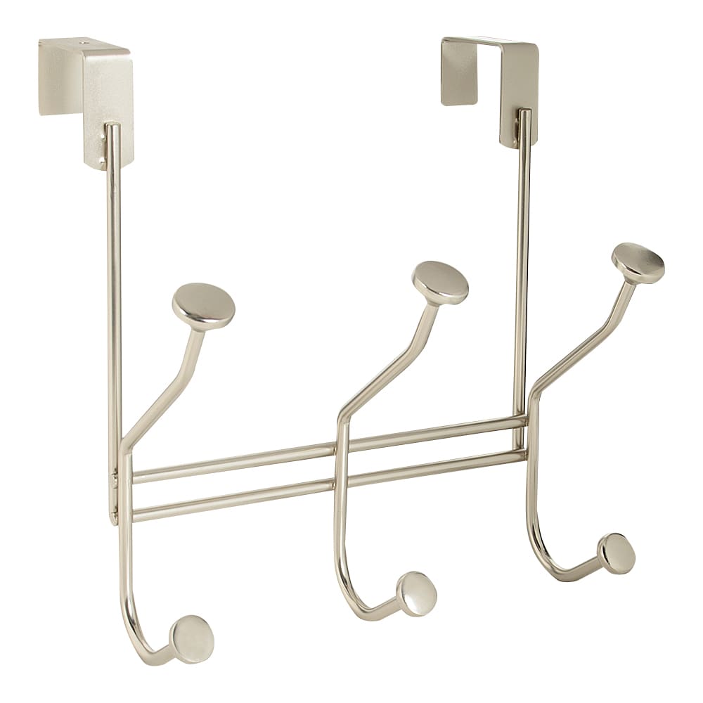 Portemanteau de porte à 6 crochets 9 1/4 po