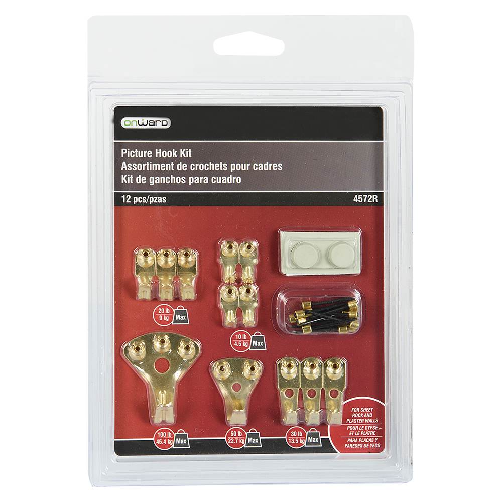 Crochets pour cadres Ens/12