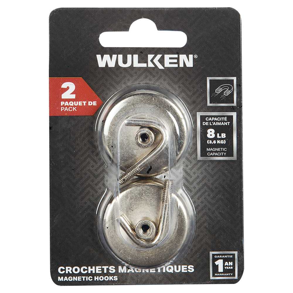 Crochets magnétiques Pqt/2