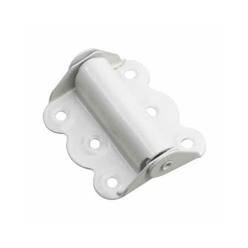 White Spring Door Hinges 3 in. Pkg/2
