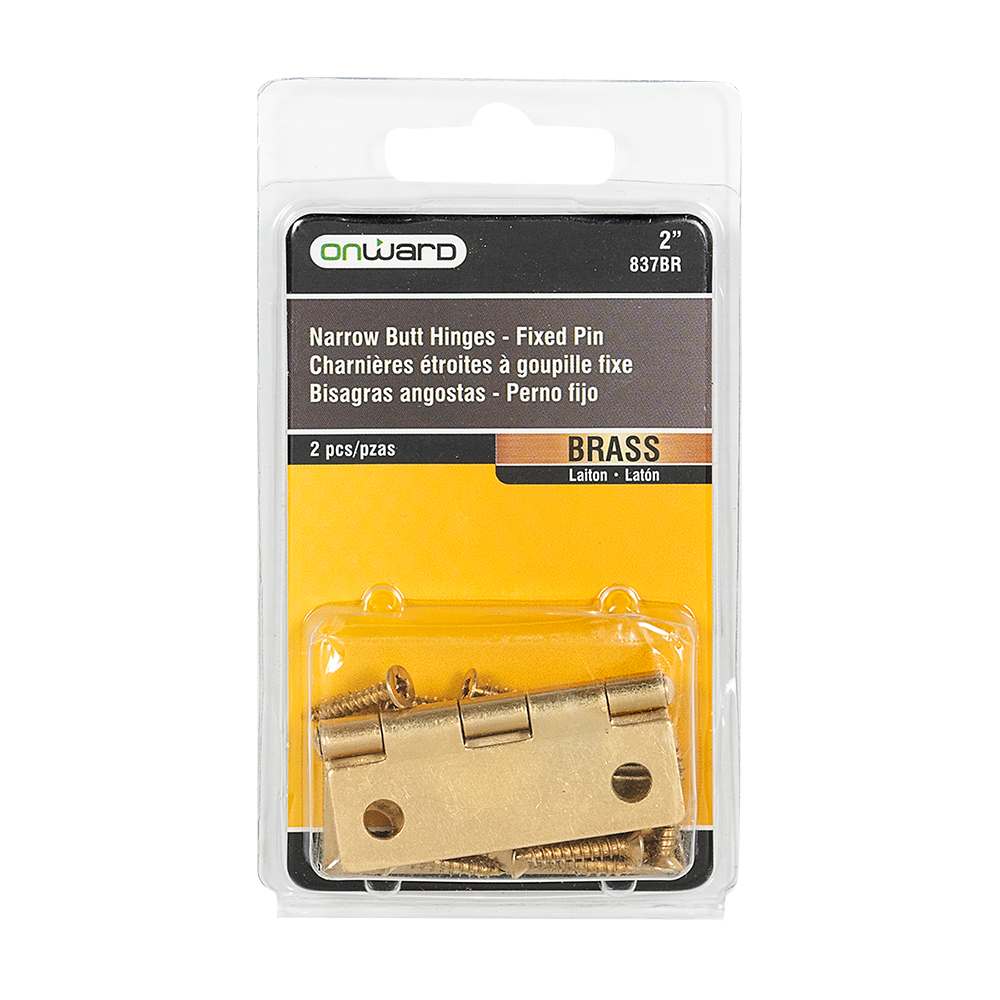 Narrow Hinges 2 in. Pkg/2