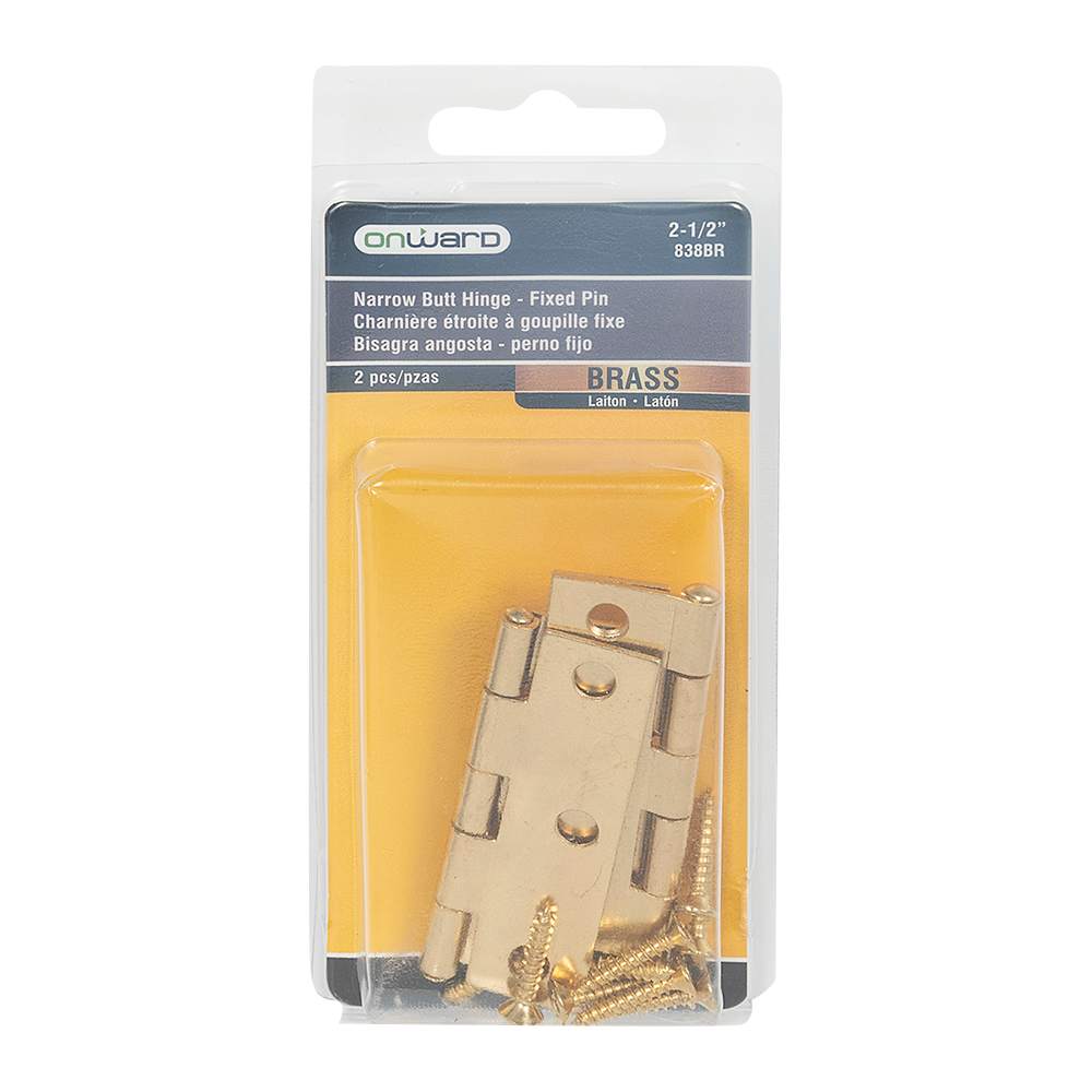 Narrow Hinges 2-1/2 in. Pkg/2