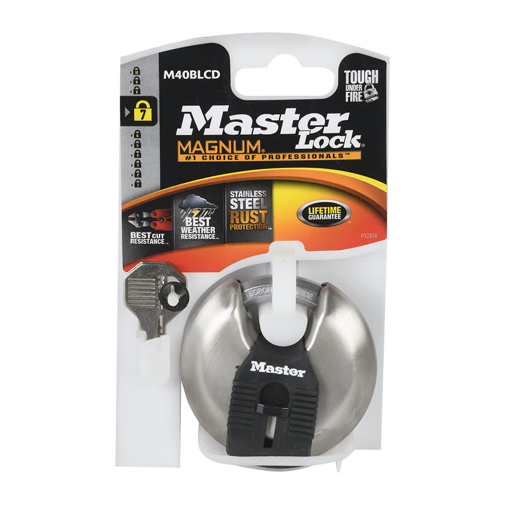 Cadenas rond à clé 2 3/4 po