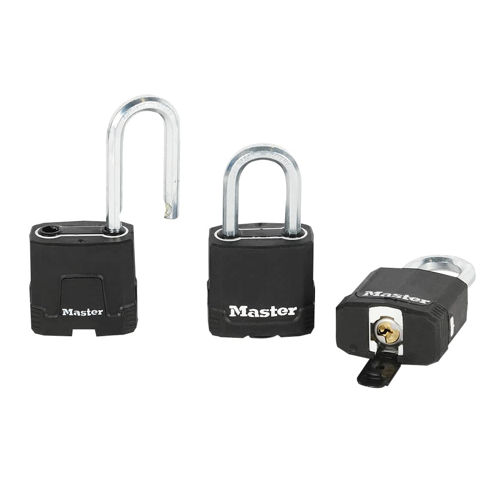 Cadenas à clé pour l'extérieur Magnum 1 3/4 po Pqt/3