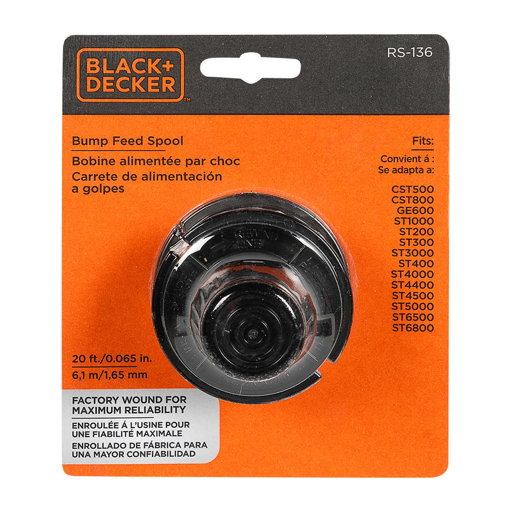 Bobine de fil pour taille-bordure B&D 0,065 po x 20 pi