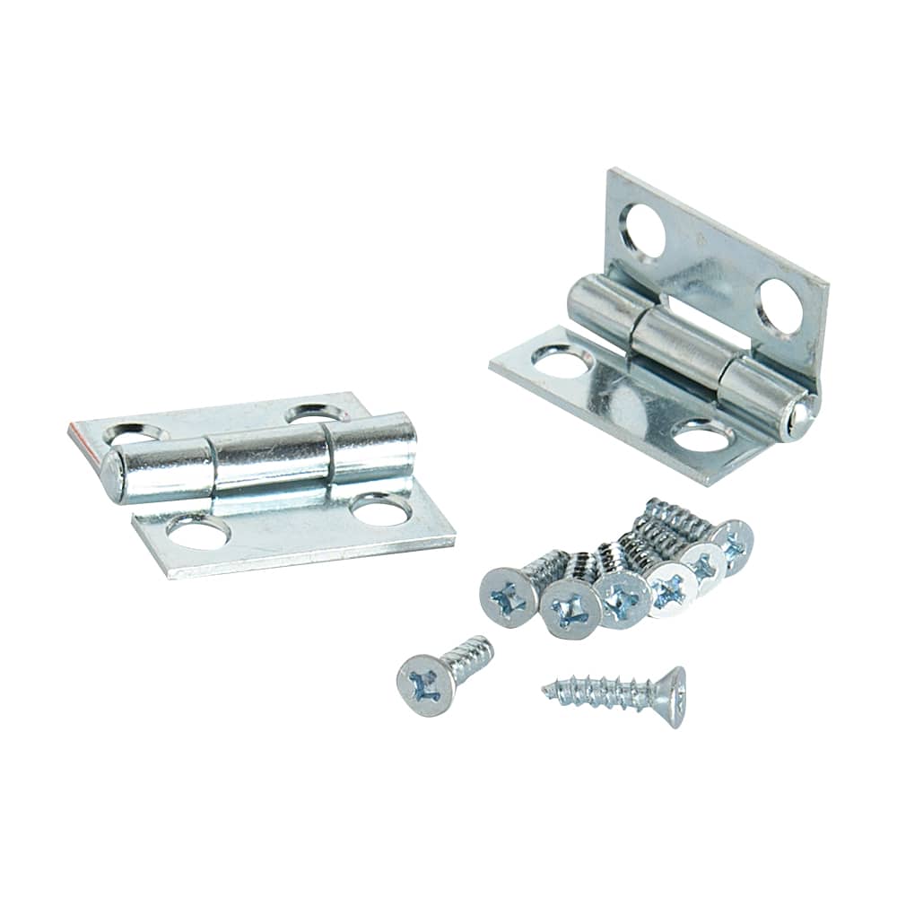 Narrow Butt Hinges 1 in. Pkg/2