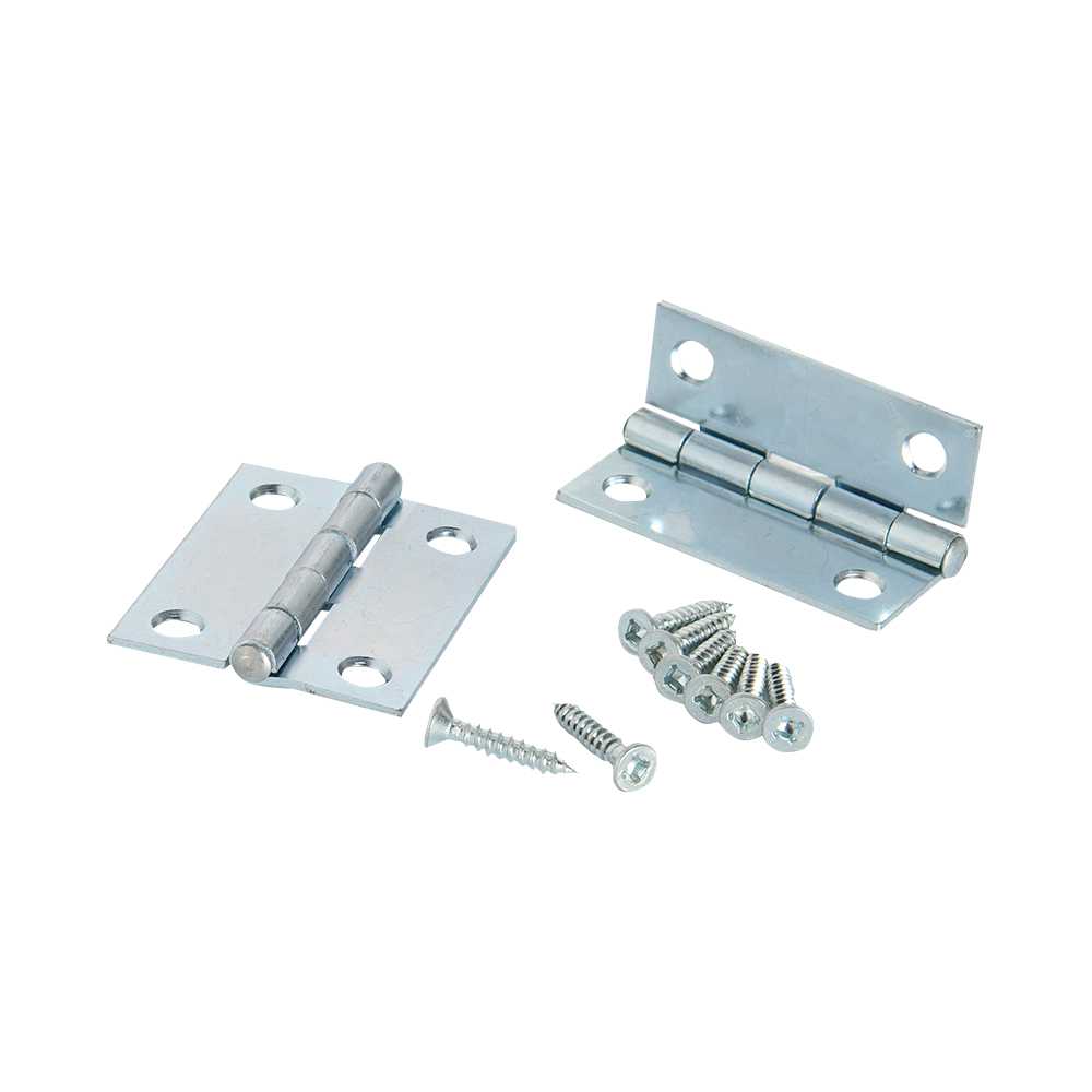 Narrow Butt Hinges 1 1/2 in. Pkg/2