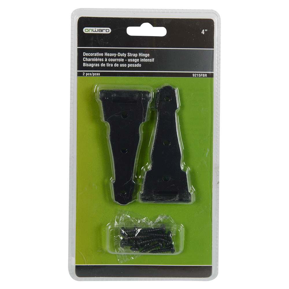 Pentures à courroie robustes 4 po Pqt/2