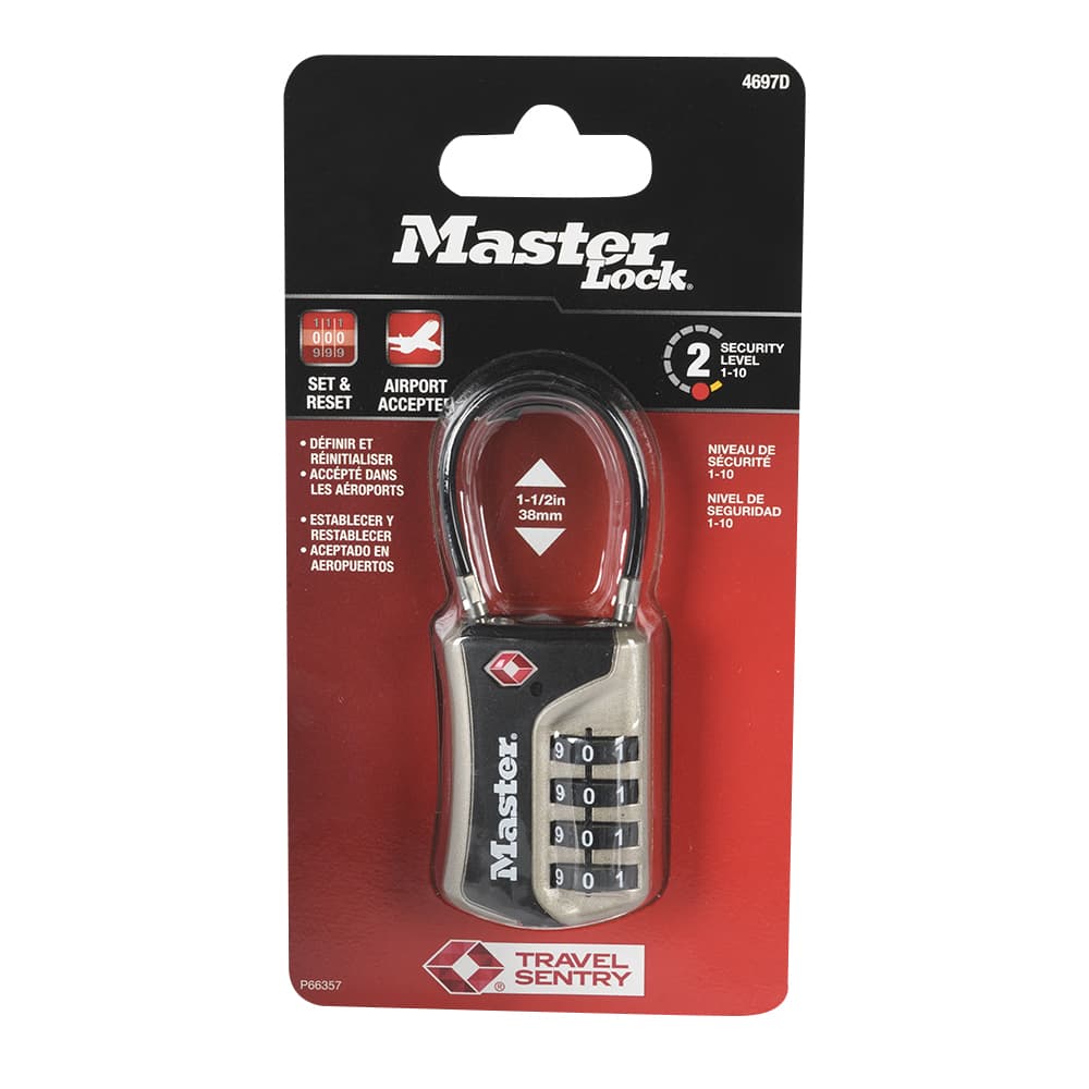 Cadenas à combinaison 1 3/8 po