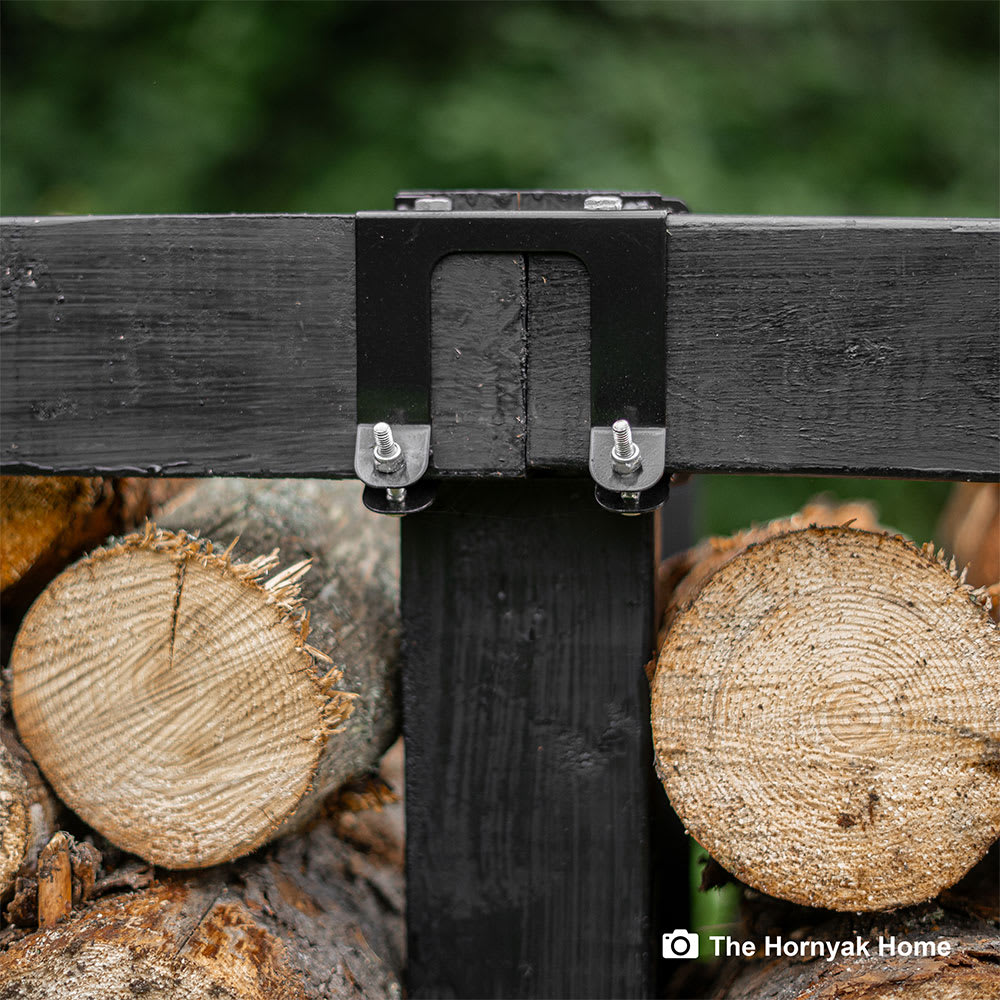 Structure de rangement 2x4 & range-bûches PYLEX