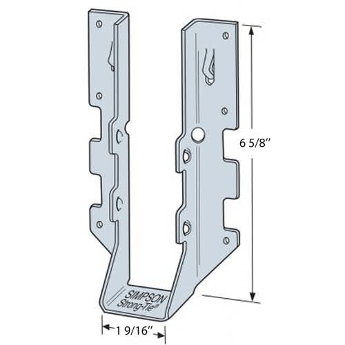 Étrier à solives ZMAX 2 po x 8 po série LUS28Z