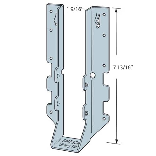 Étrier à solives ZMAX 2 po x 10 po série LUS210Z