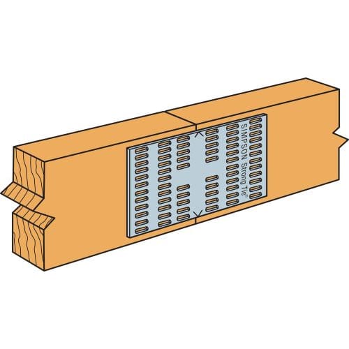 Plaque d'assemblage cloutée 3 po x 6 po