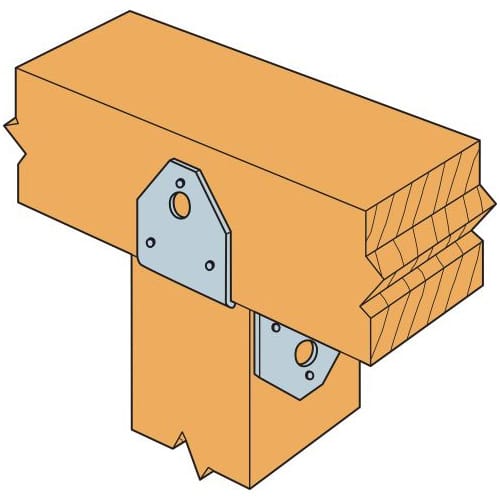 ZMAX Post Cap Joist Hanger 4 in. x 4 in.