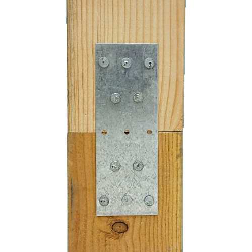 Plaque d'assemblage perforée 1 13/16 po x 5 po