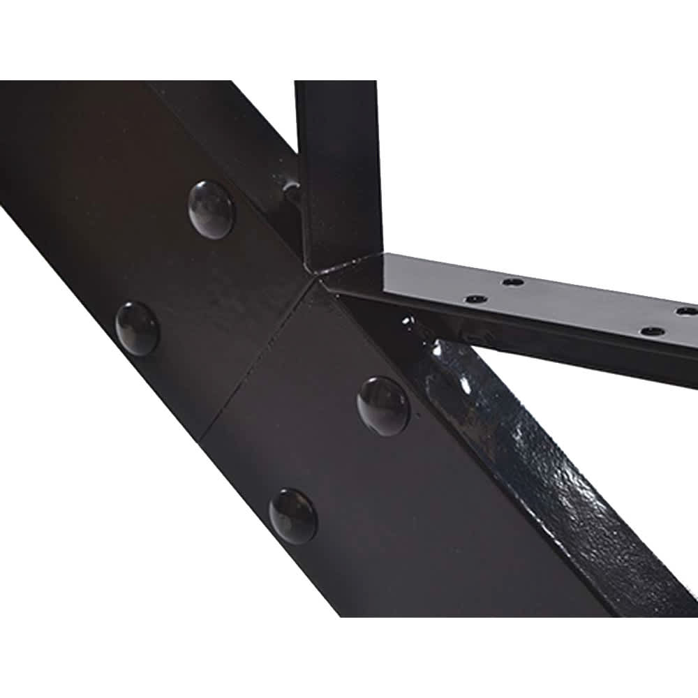 Limon d'escalier en aluminium noir 13&nbsp;marches Collection 10. PYLEX