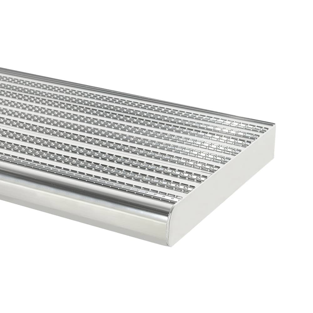 Marche en aluminium anodisé 48&nbsp;po Collection 10. PYLEX