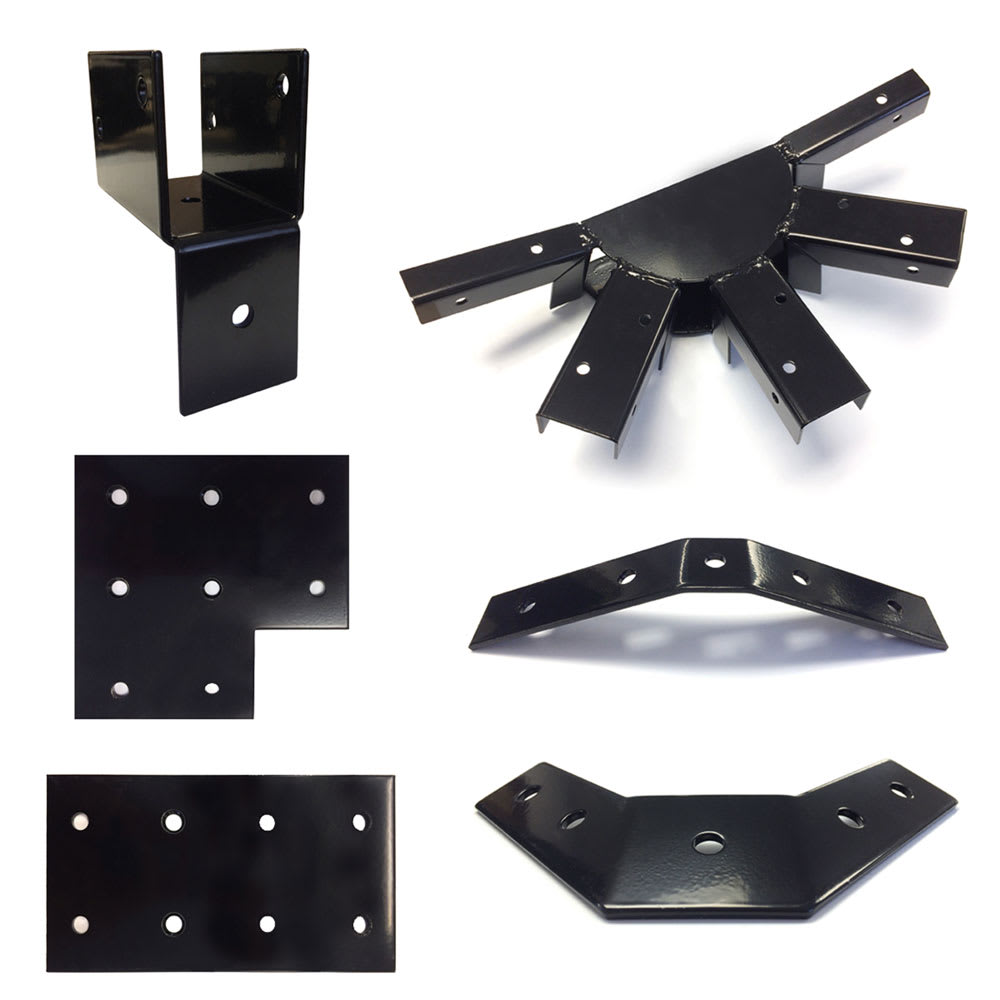 Supports d'assemblage pour toiture d'abri soleil PYLEX